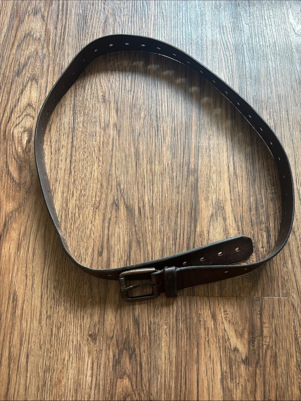 Denizen Levis Brown Genuine Leather Belt Mens XL 42-44 Multi-Hole